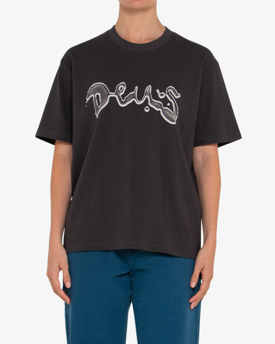 Selected Tee - Anthracite