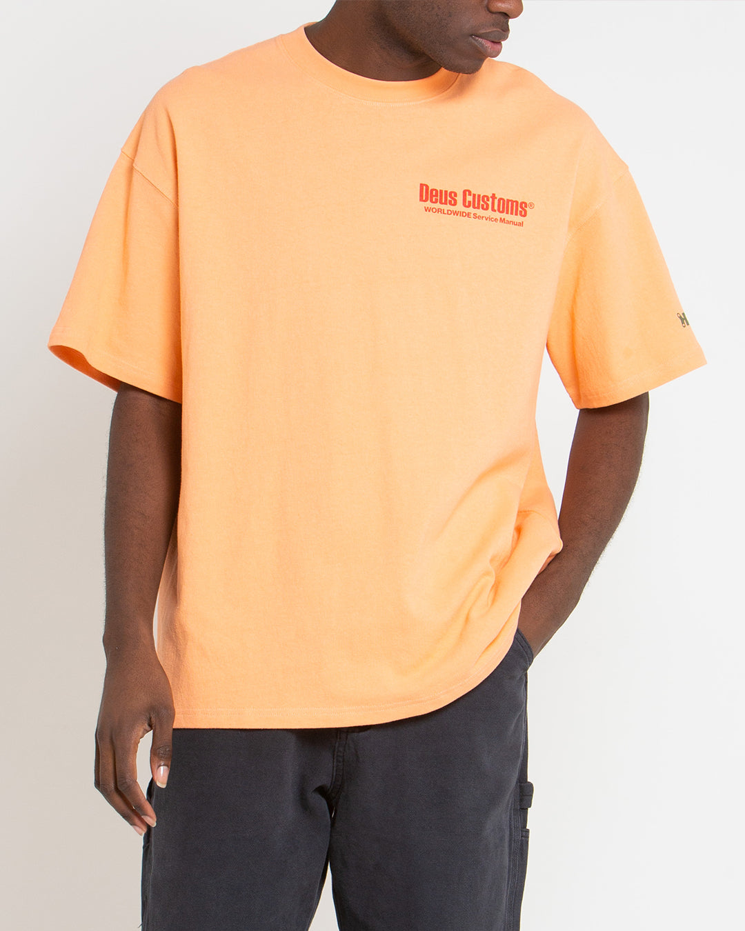 Service Manual Tee - Sunkist Orange