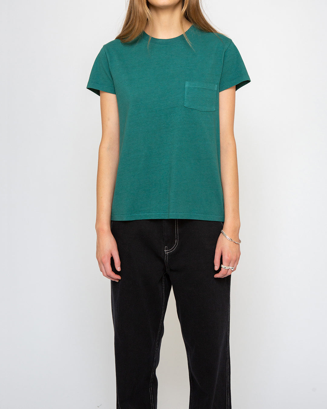 Holly Tee (Regular Fit) - Jasper Green