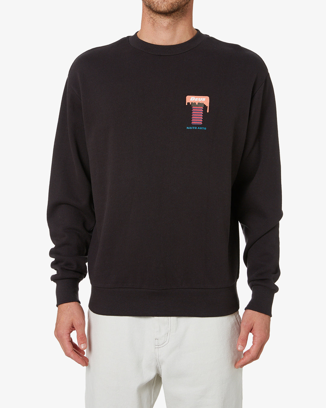 Naito Nifty Crew (Box Fit) - Phantom Black
