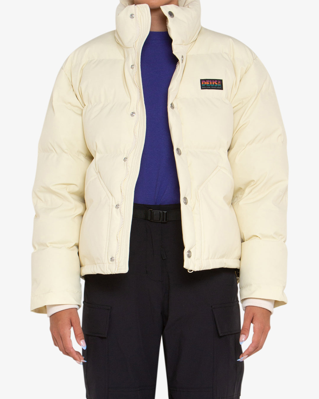 Puffer Jacket - Bone White