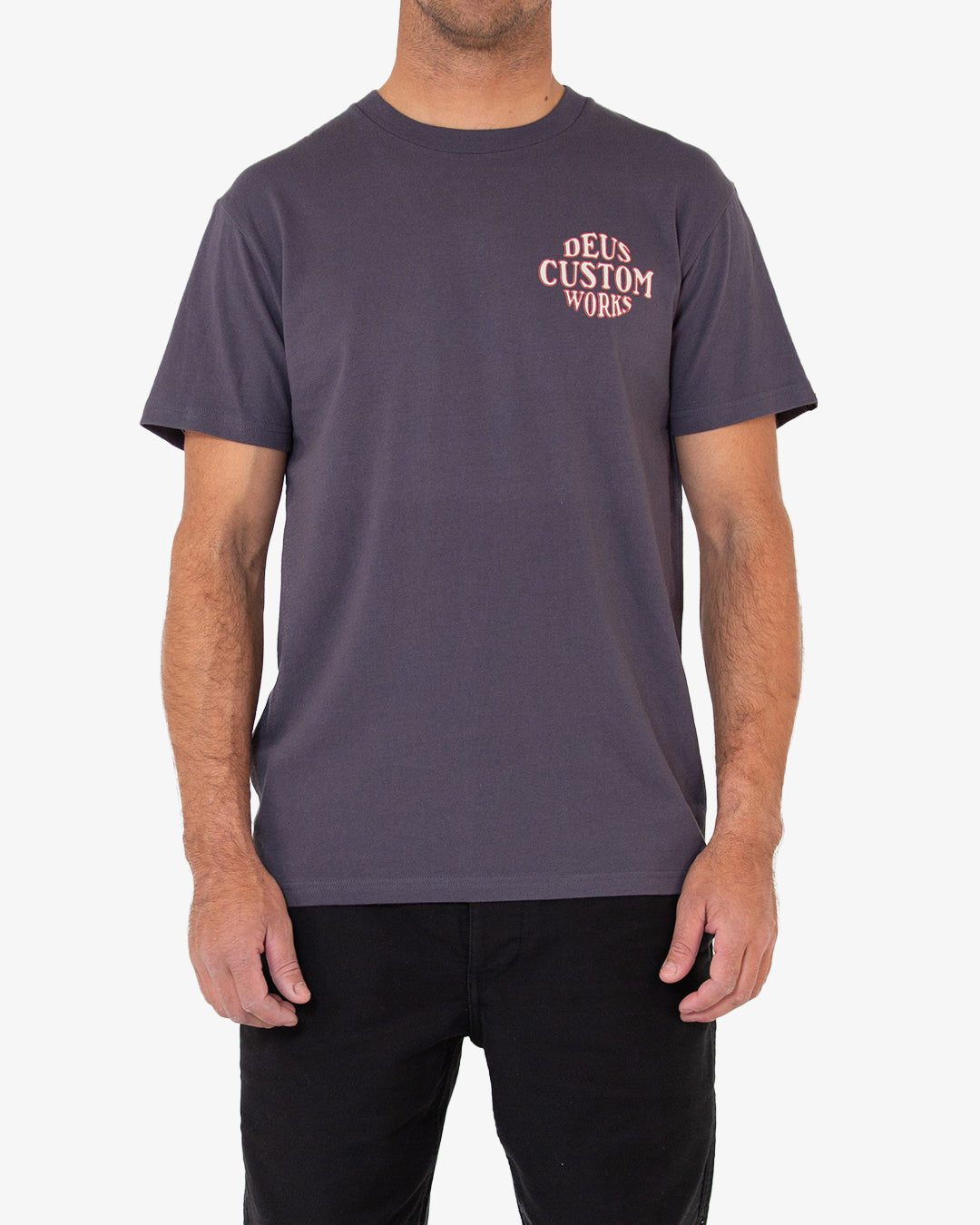 Works Tee (Regular Fit) - Shadow Black