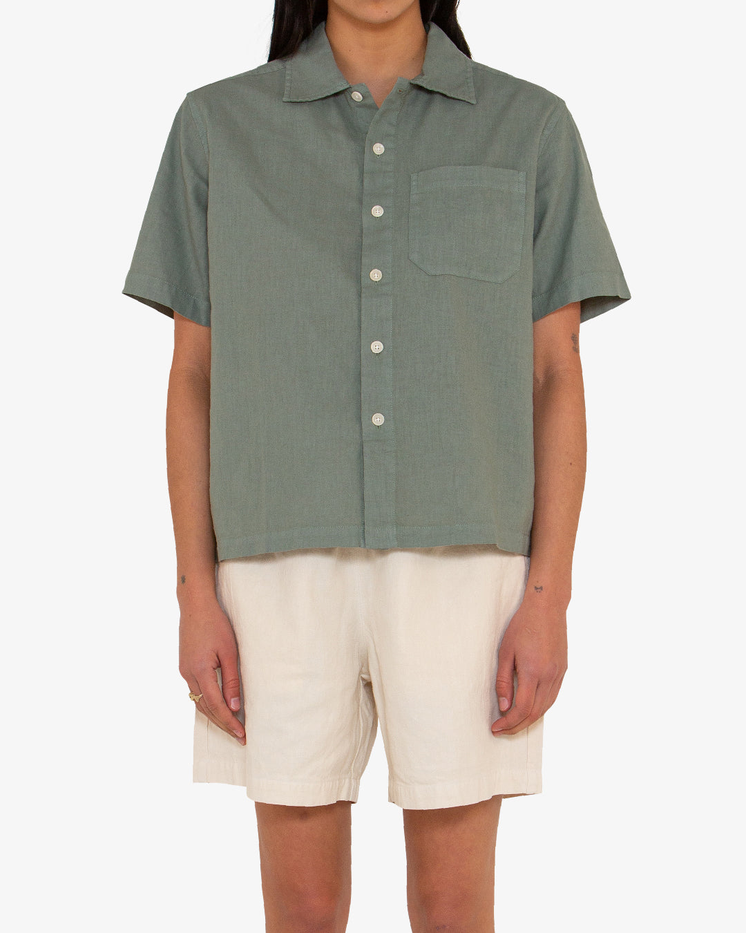 Onnie Short Sleeve Shirt (Relaxed fit) - Reseda