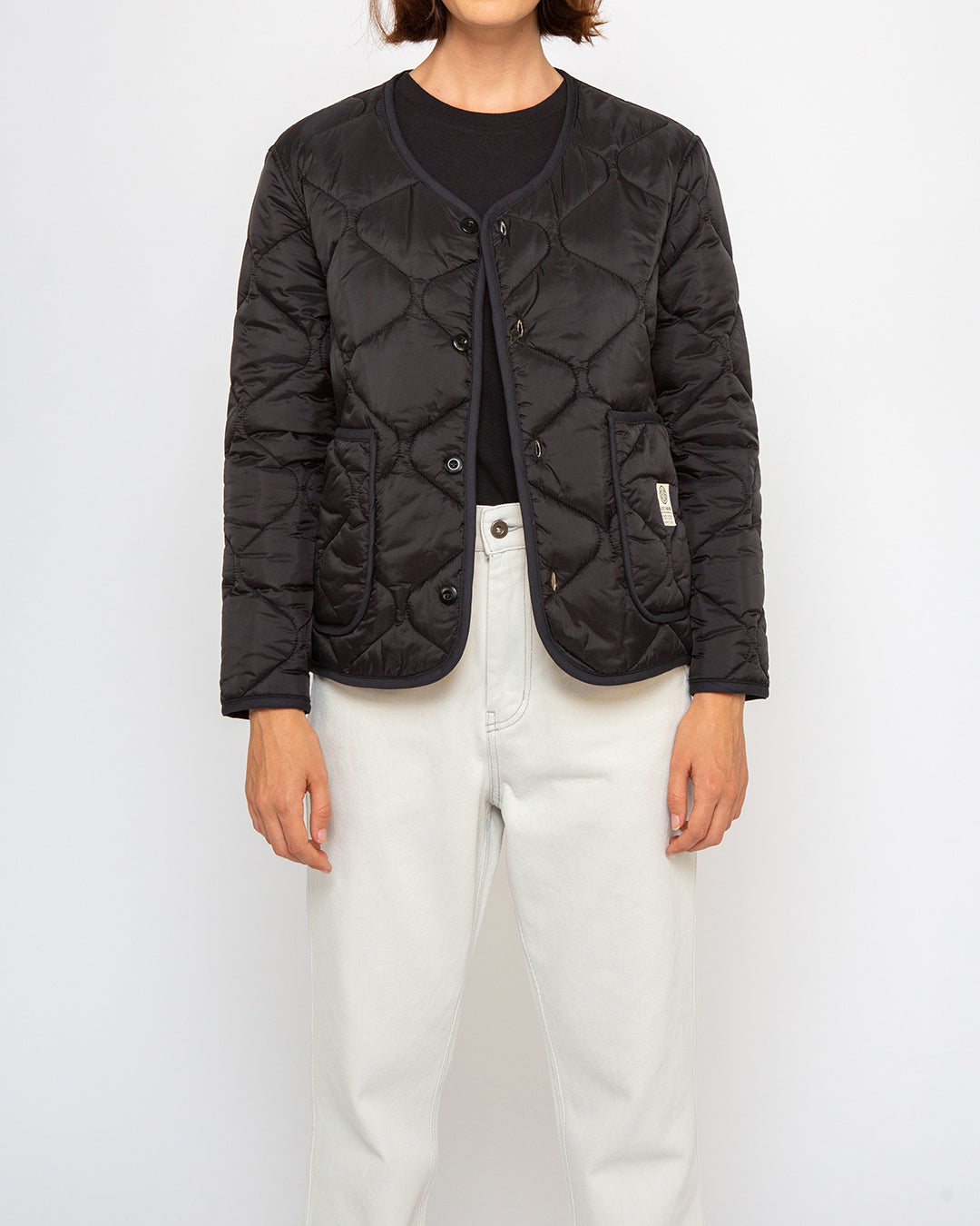 Emma Liner Jacket (Relaxed Fit) - Black