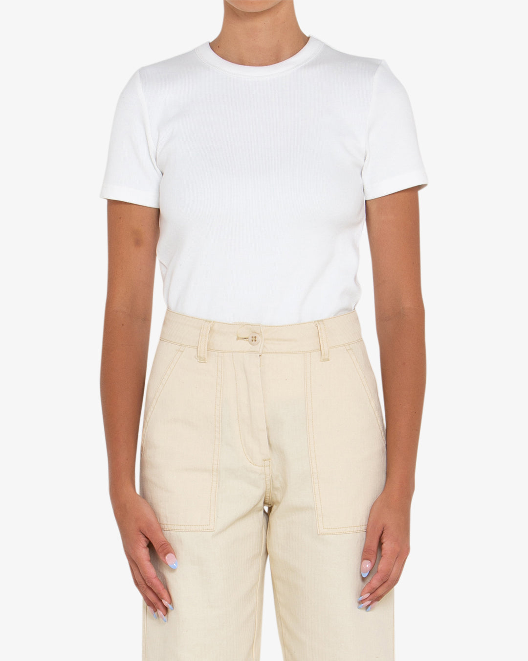 Nikko Tee - Vintage White