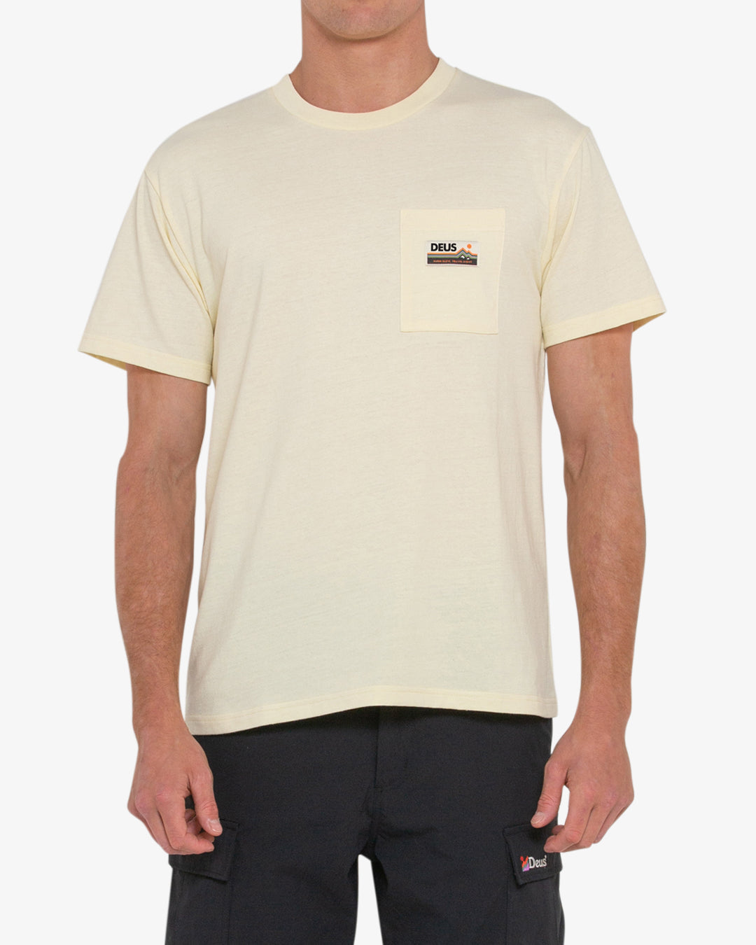 Tango Pocket Tee - Bone White