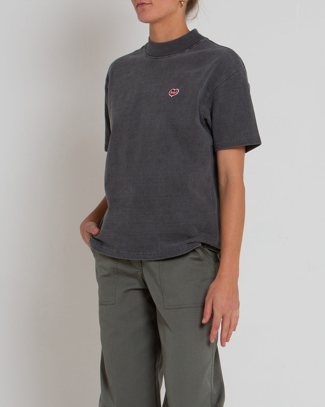 True Romance Tee - Anthracite