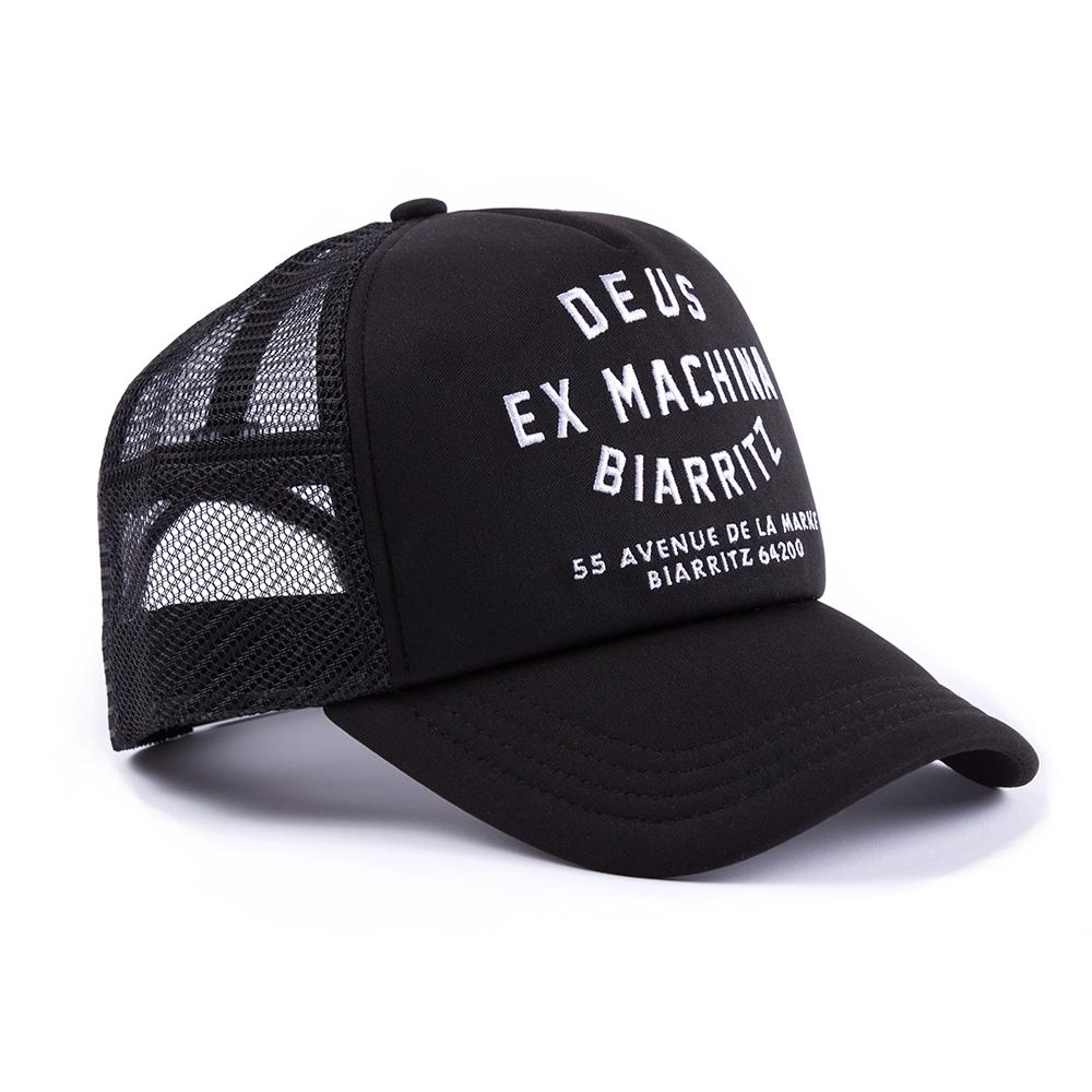 Biarritz Address Trucker - Black