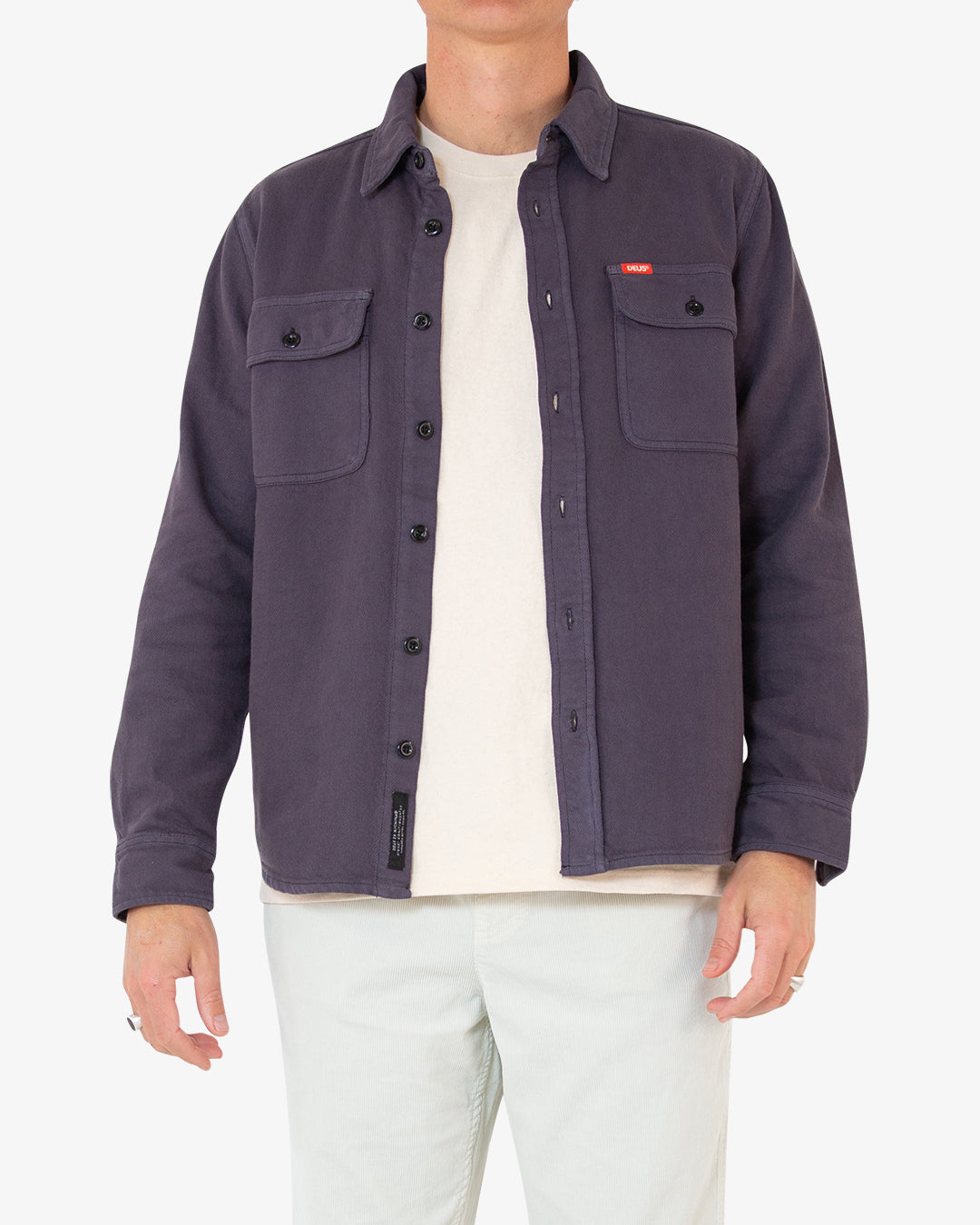 Vacay Overshirt (Regular Fit) - Shadow Black