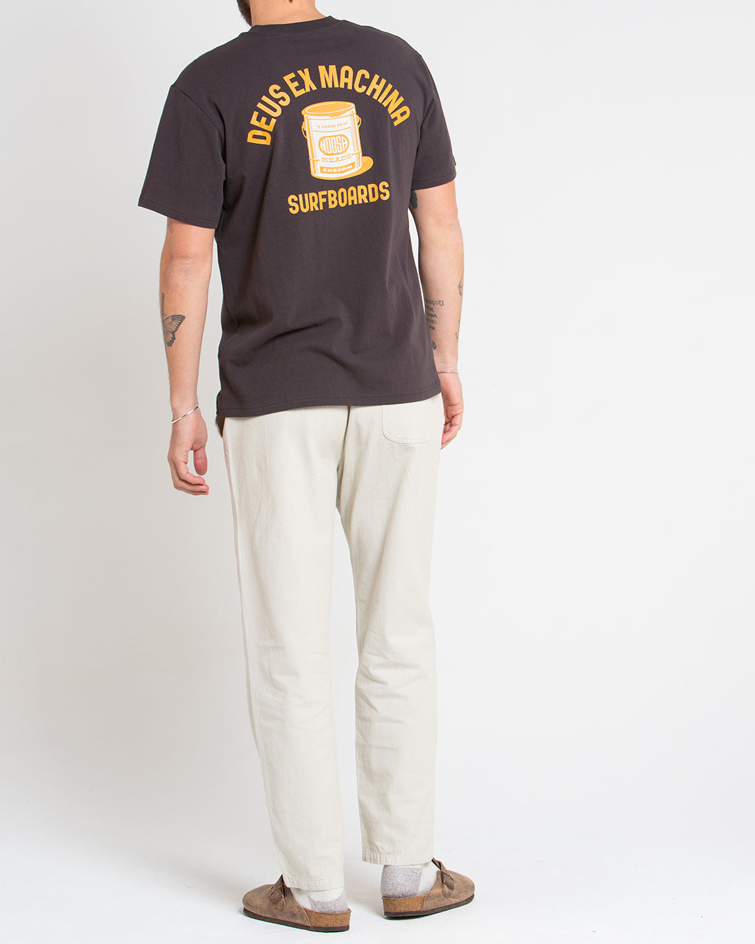 Noosa Address Tee - Anthracite