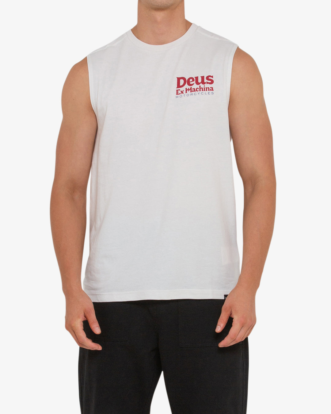 Buckets Muscle - Vintage White