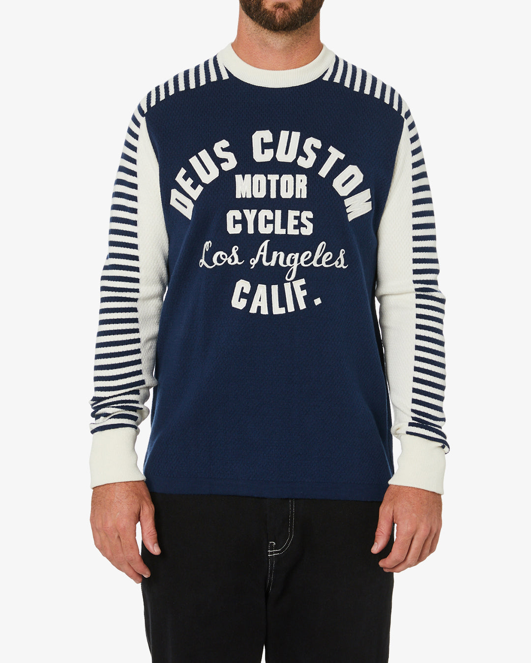 Stiltz Moto Knit (Regular Fit) - Blue Combo