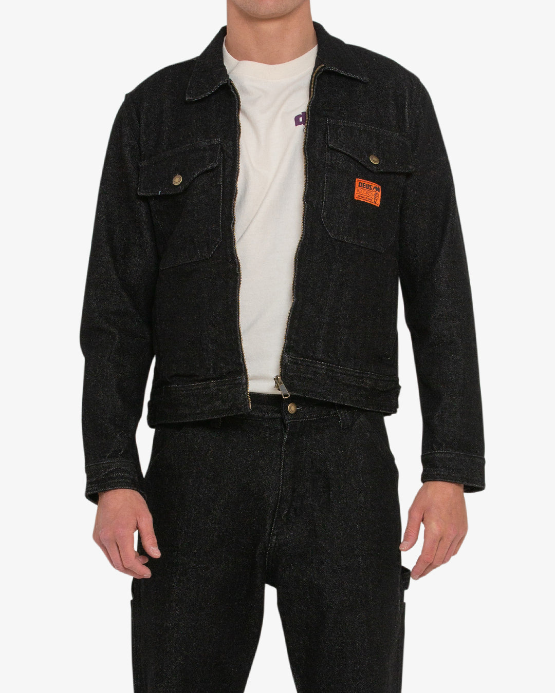Ortiz Garage Jacket - Washed Black