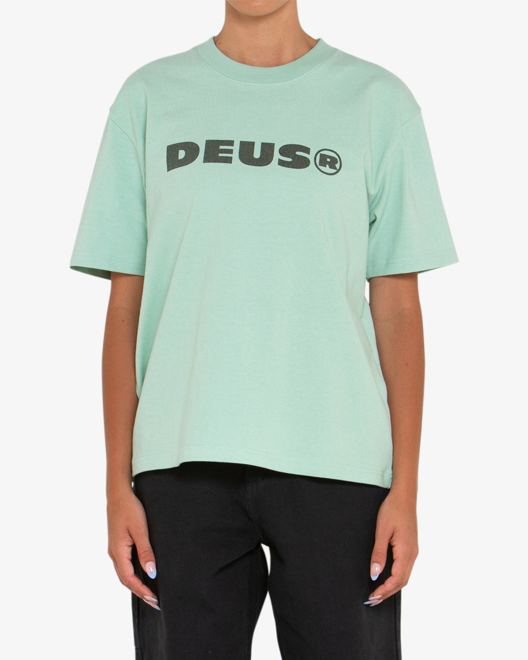 Power Tee - Granite Green