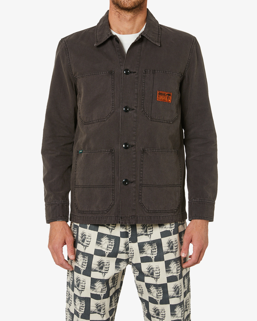 Jethro Work Shirt (Regular Fit) - Phantom Black
