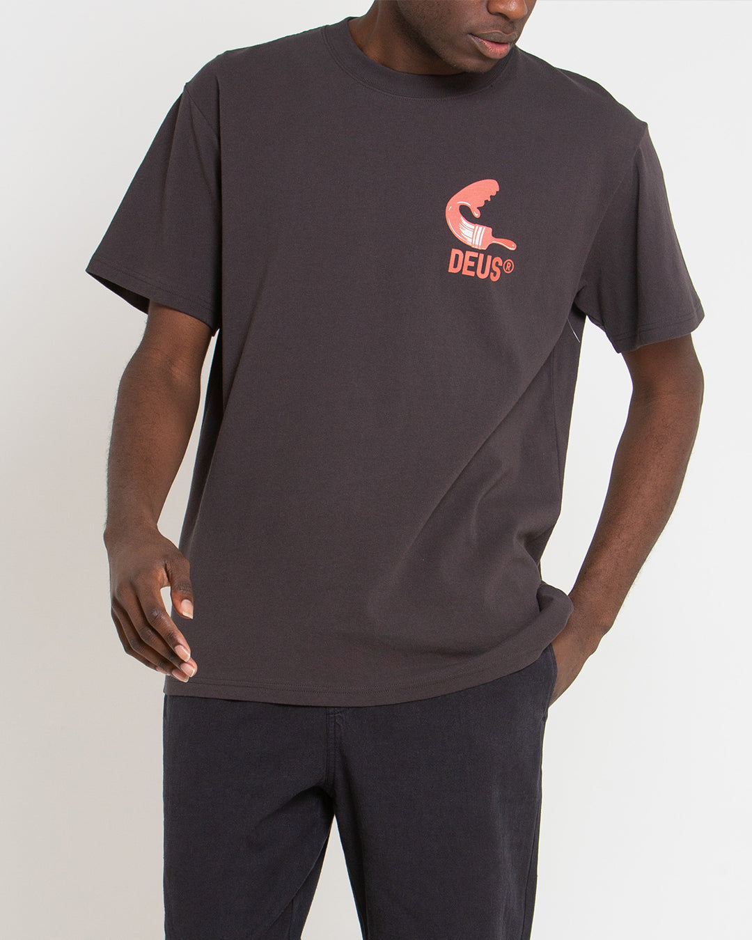 Byron Address Tee - Anthracite