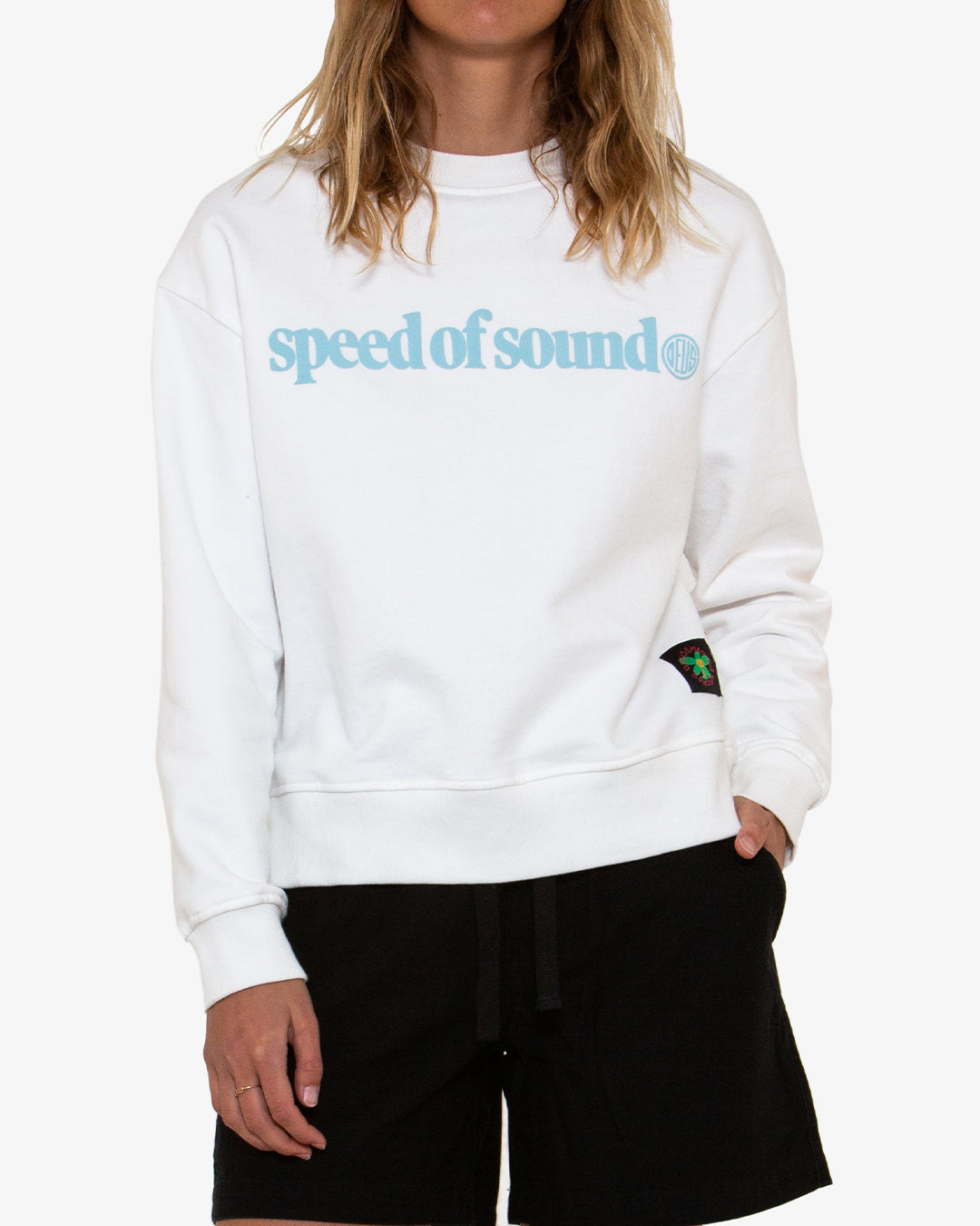 Velocity Dxw Crew (Oversized Fit) - Vintage White
