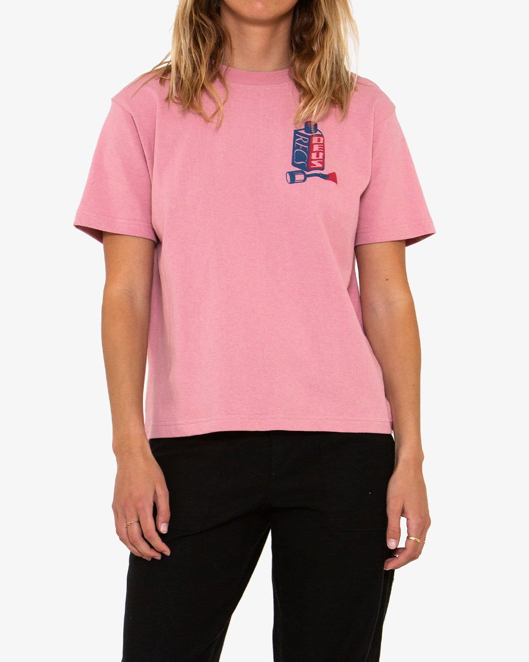 Divine Hammer Dxw Tee (Oversized Fit) - Zephyr Pink