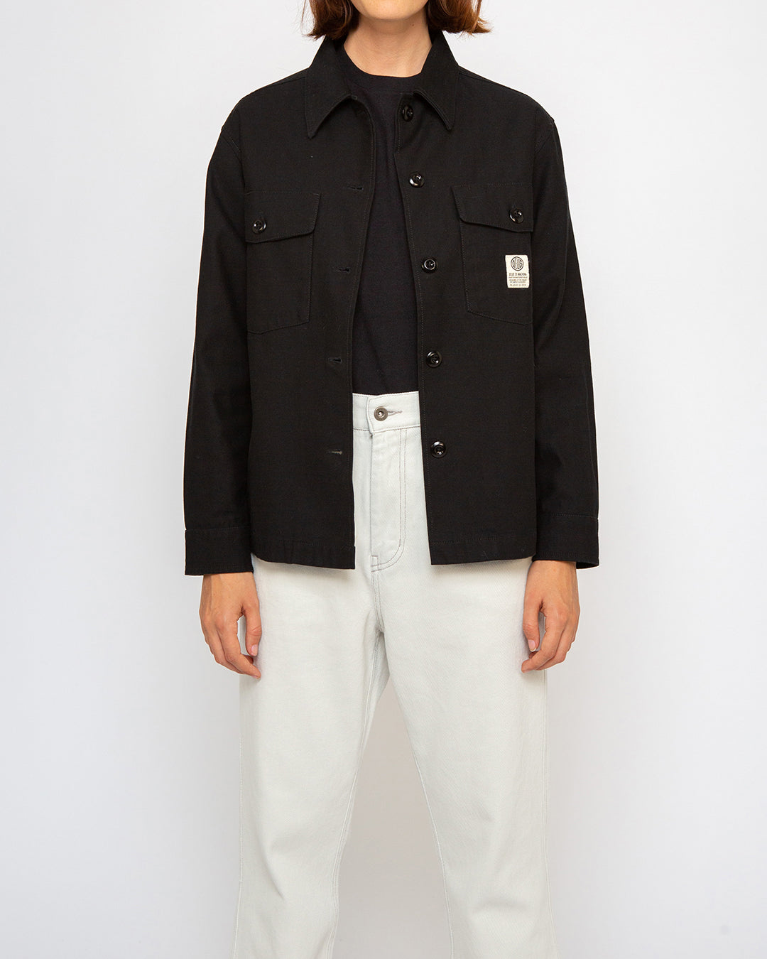 Sherly Shirt (Relaxed Fit) - Black