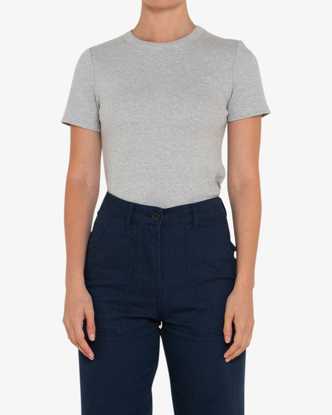 Nikko Tee - Grey Marle