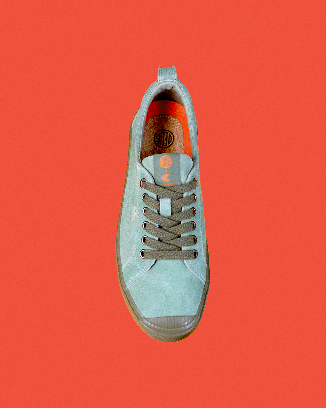Cariuma OCA Low Men's Suede Sneaker - Green