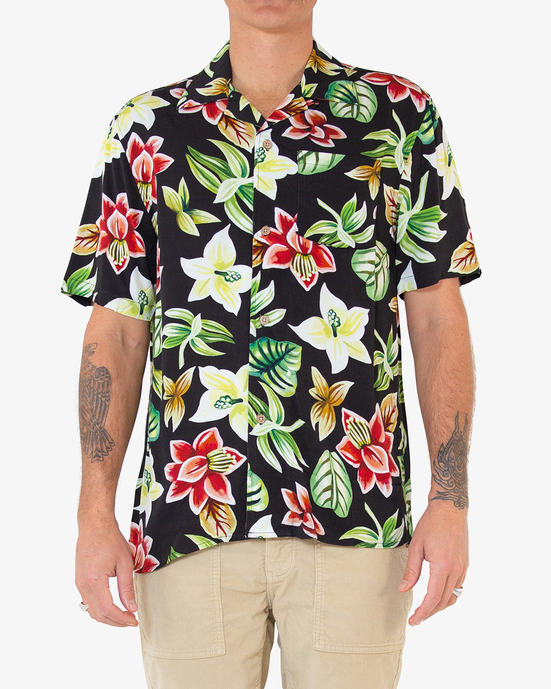 Step Off Shirt (Relaxed Fit) - Black