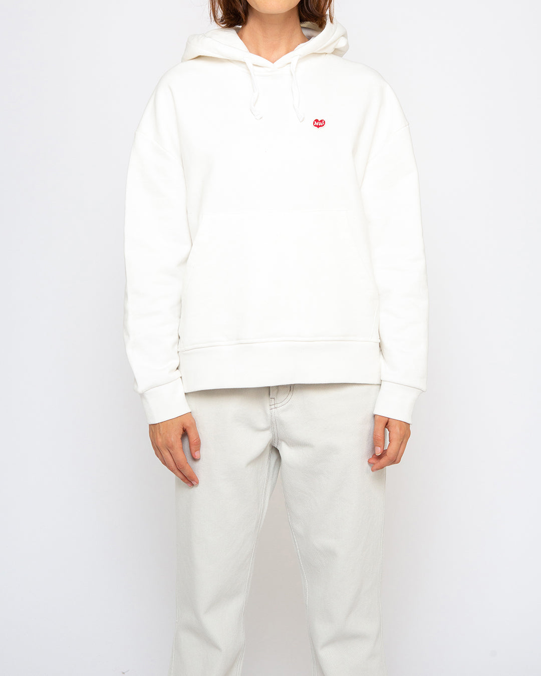 True Romance Hoodie (Oversized Fit) - Vintage White
