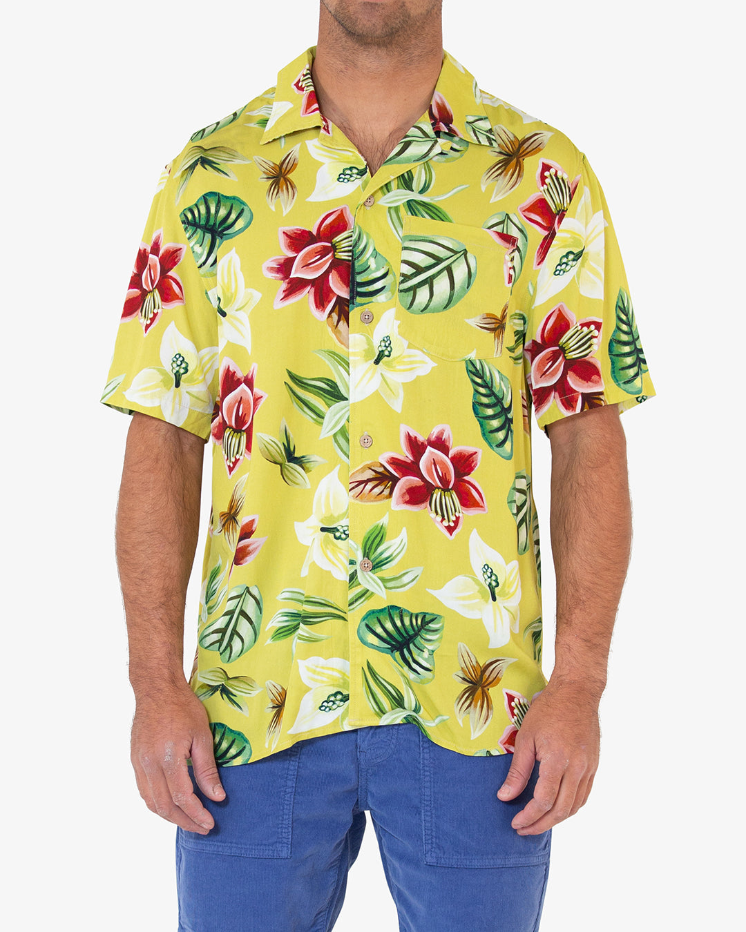 Step Off Shirt (Relaxed Fit) - Gold