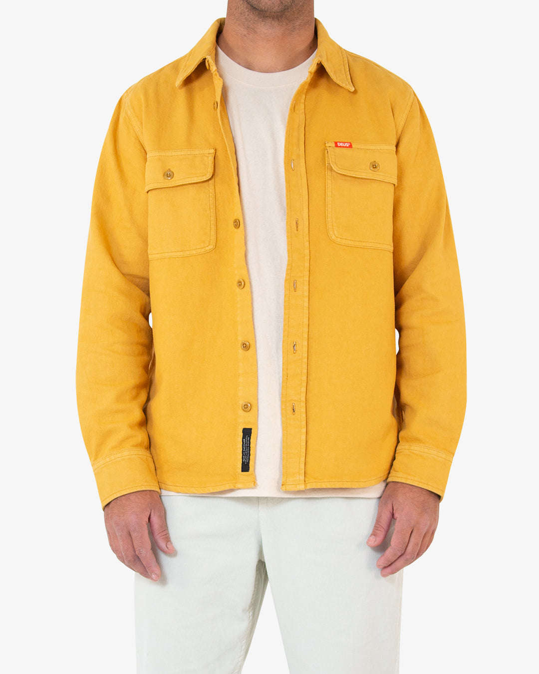 Vacay Overshirt (Regular Fit) - Harvest Gold
