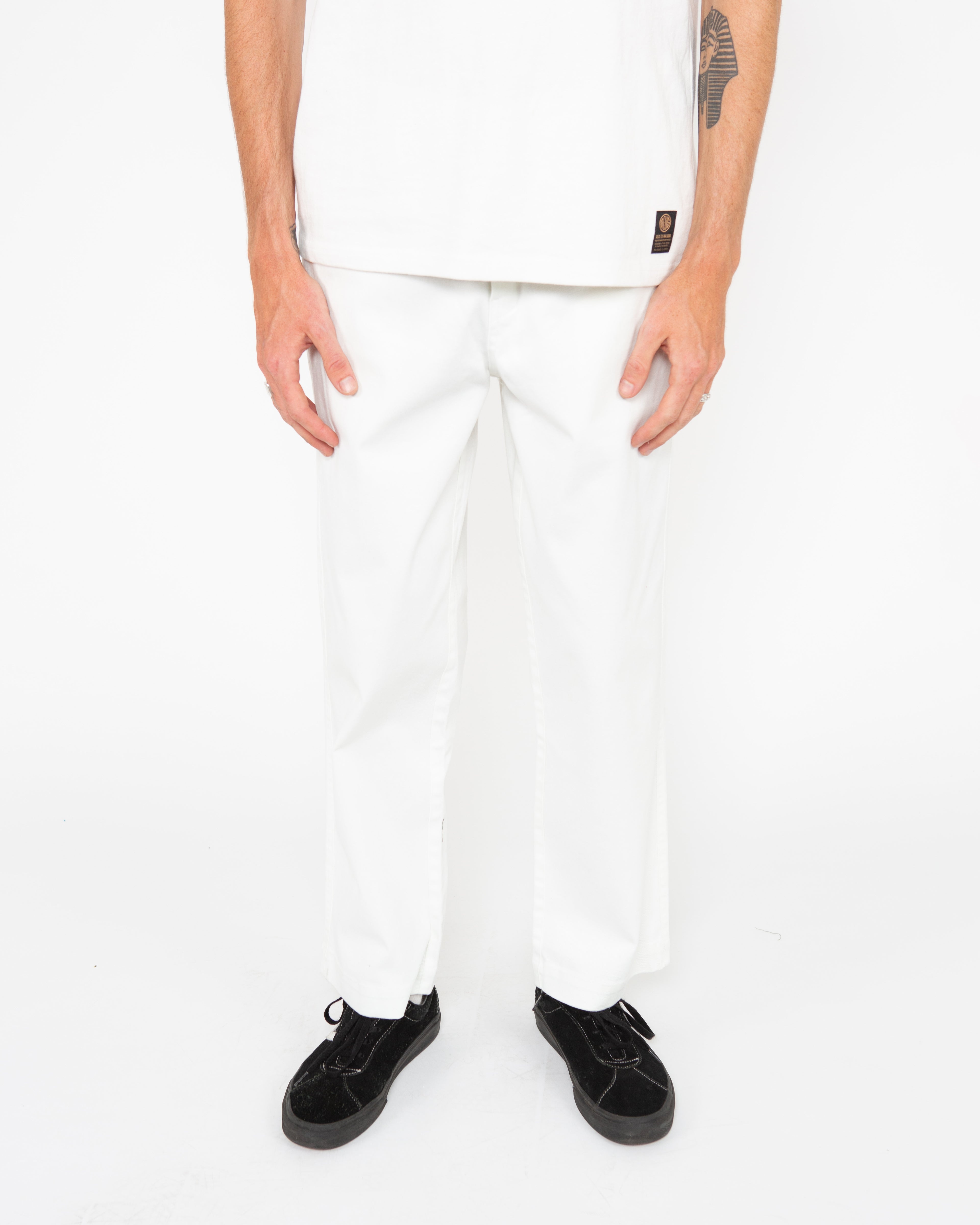 Taylor Record Pant (Loose Fit) - Vintage White