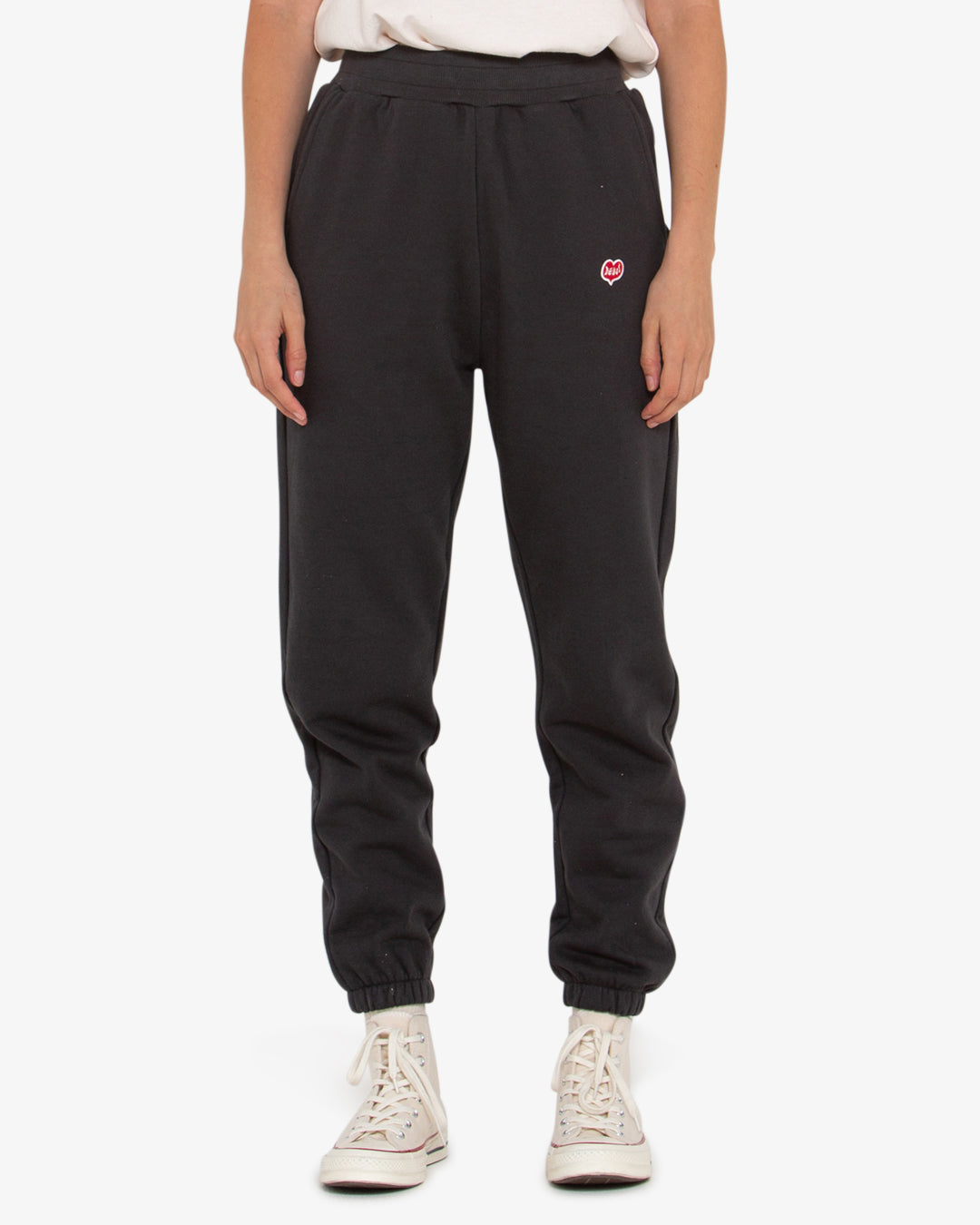 Zoe Wide Leg Trackie - Anthracite