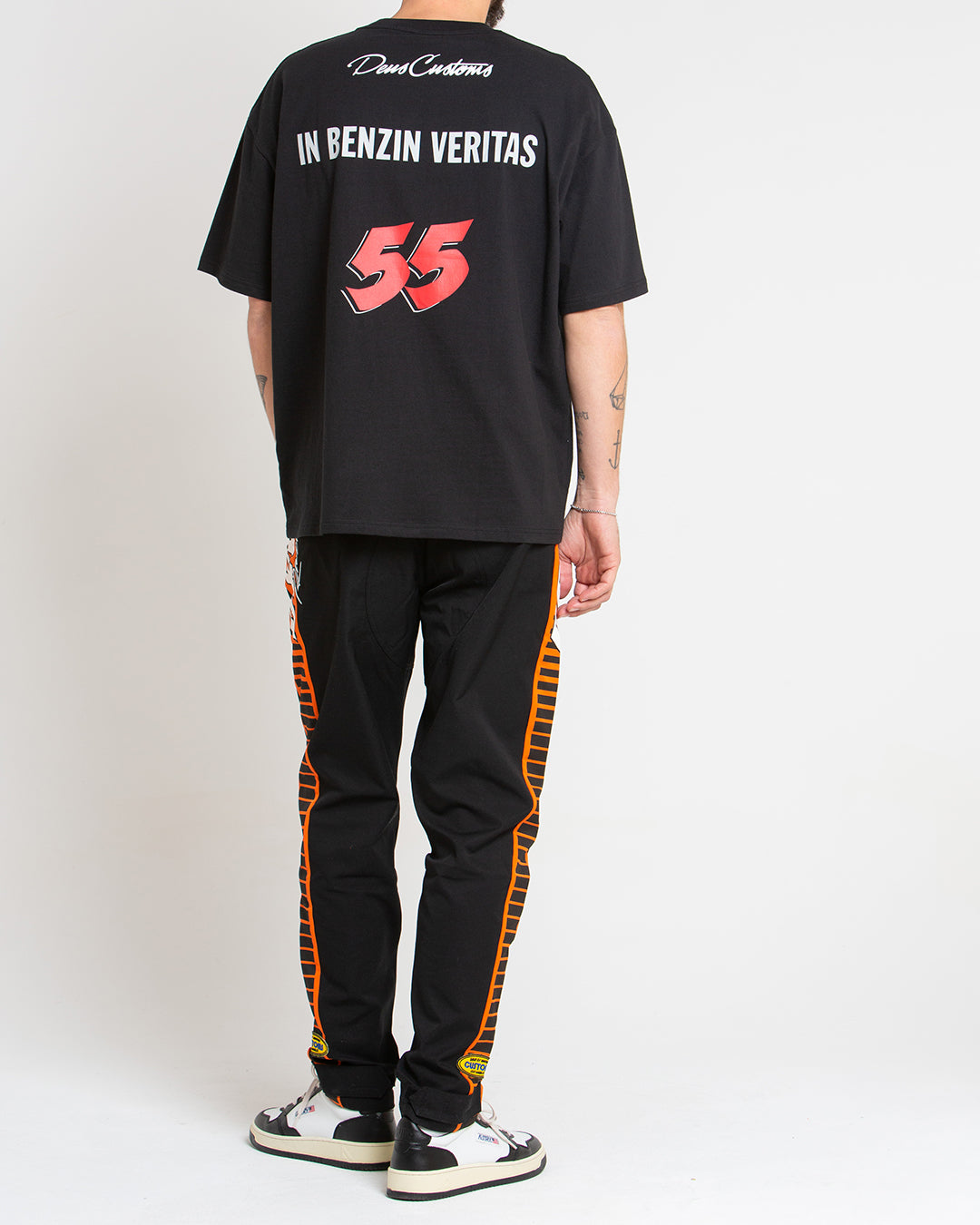 Moto Decal Tee - Black