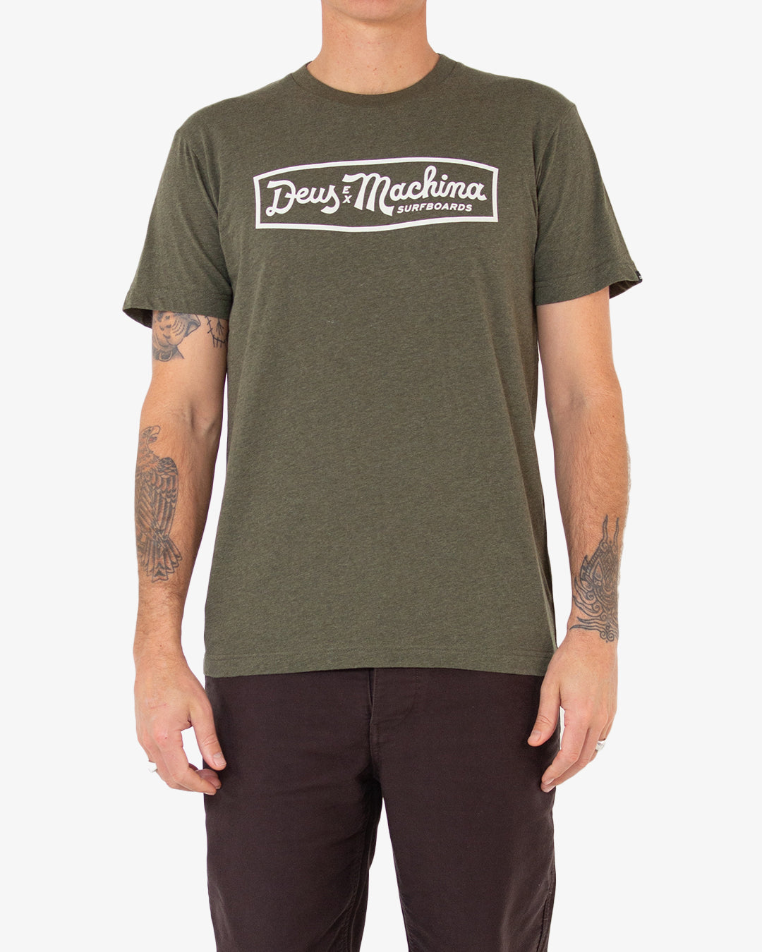 Insignia Tee (Regular Fit) - Leaf Marle