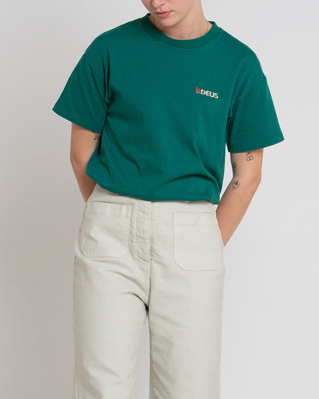 Foxtrot Tee - Alpine Green