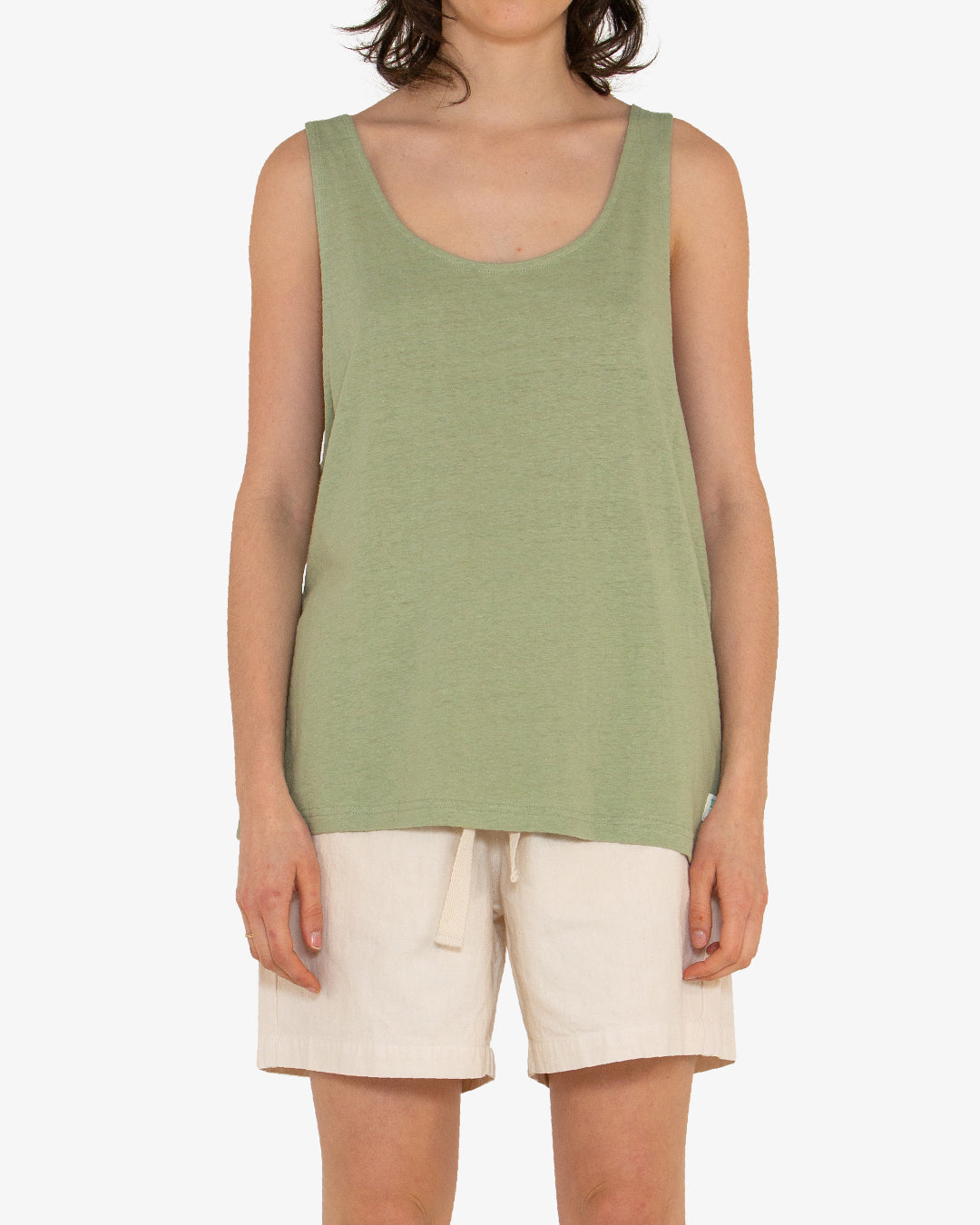 Waverley Tank (Oversized Fit) - Reseda