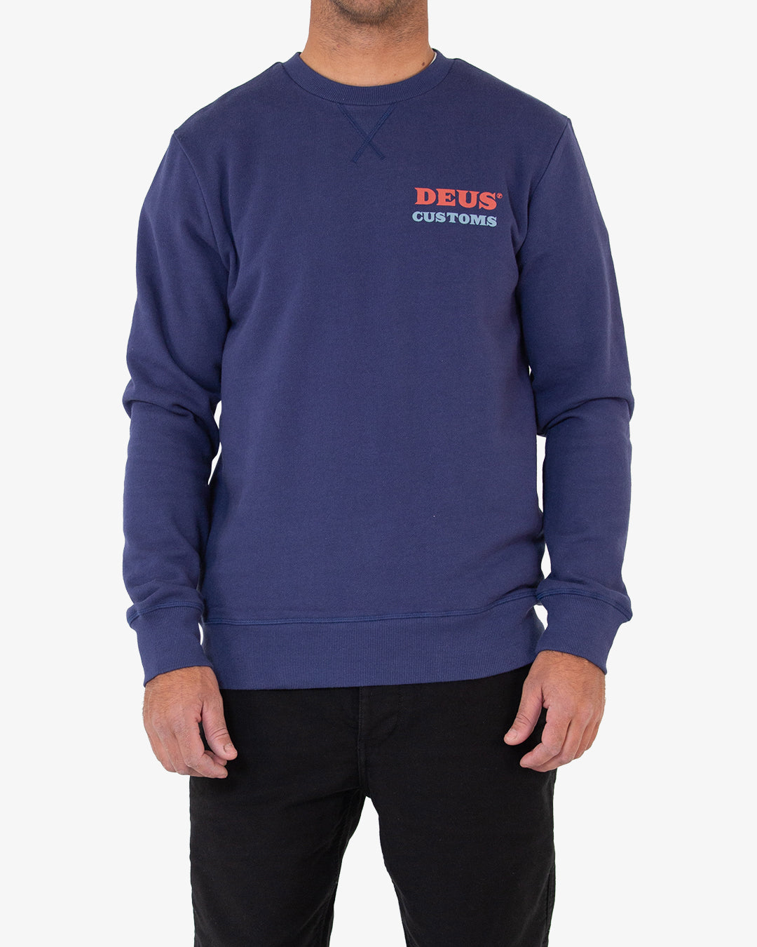 Serviced Crew (Regular Fit) - Workwear Blue