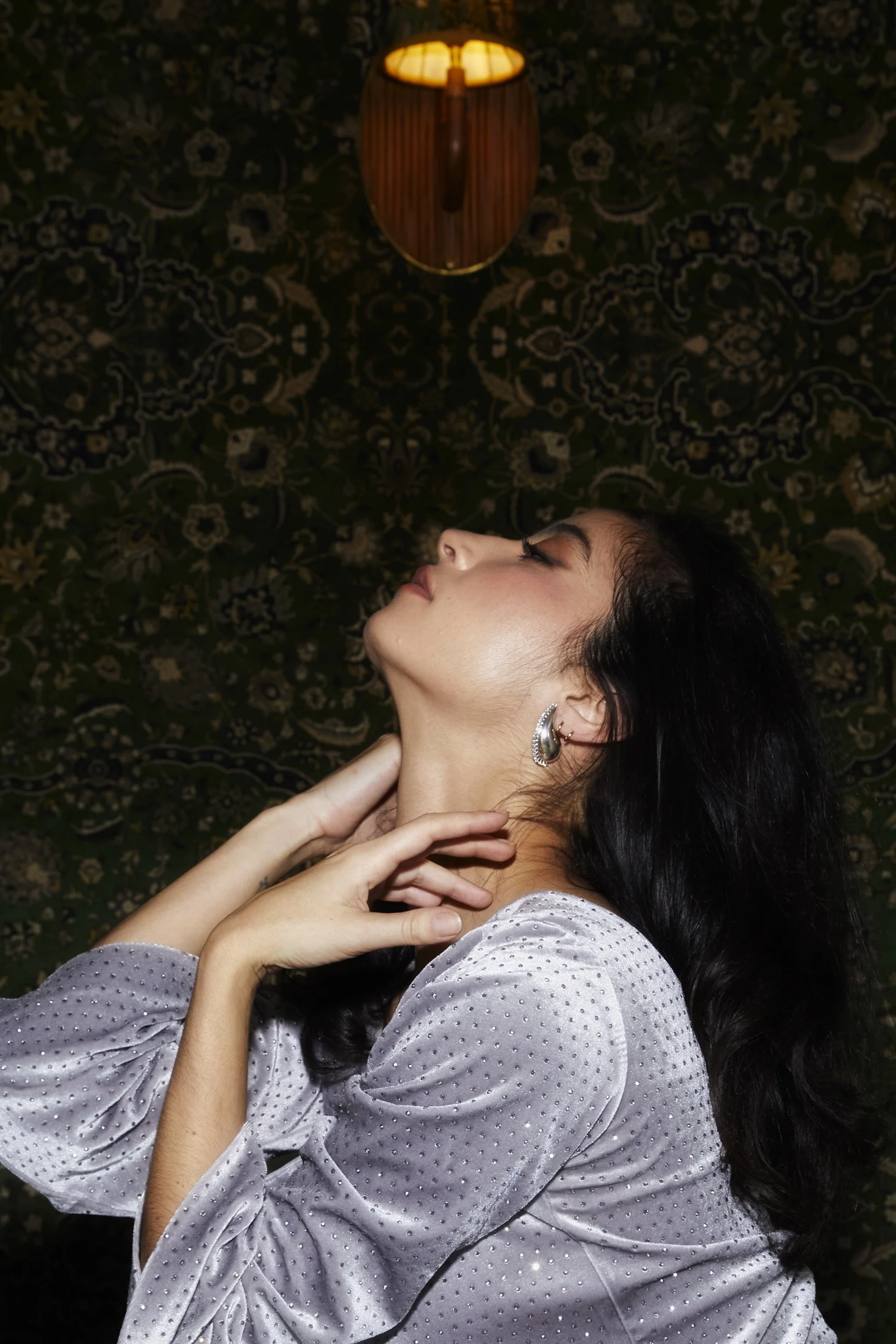 Boucles d'oreilles demi-cœur