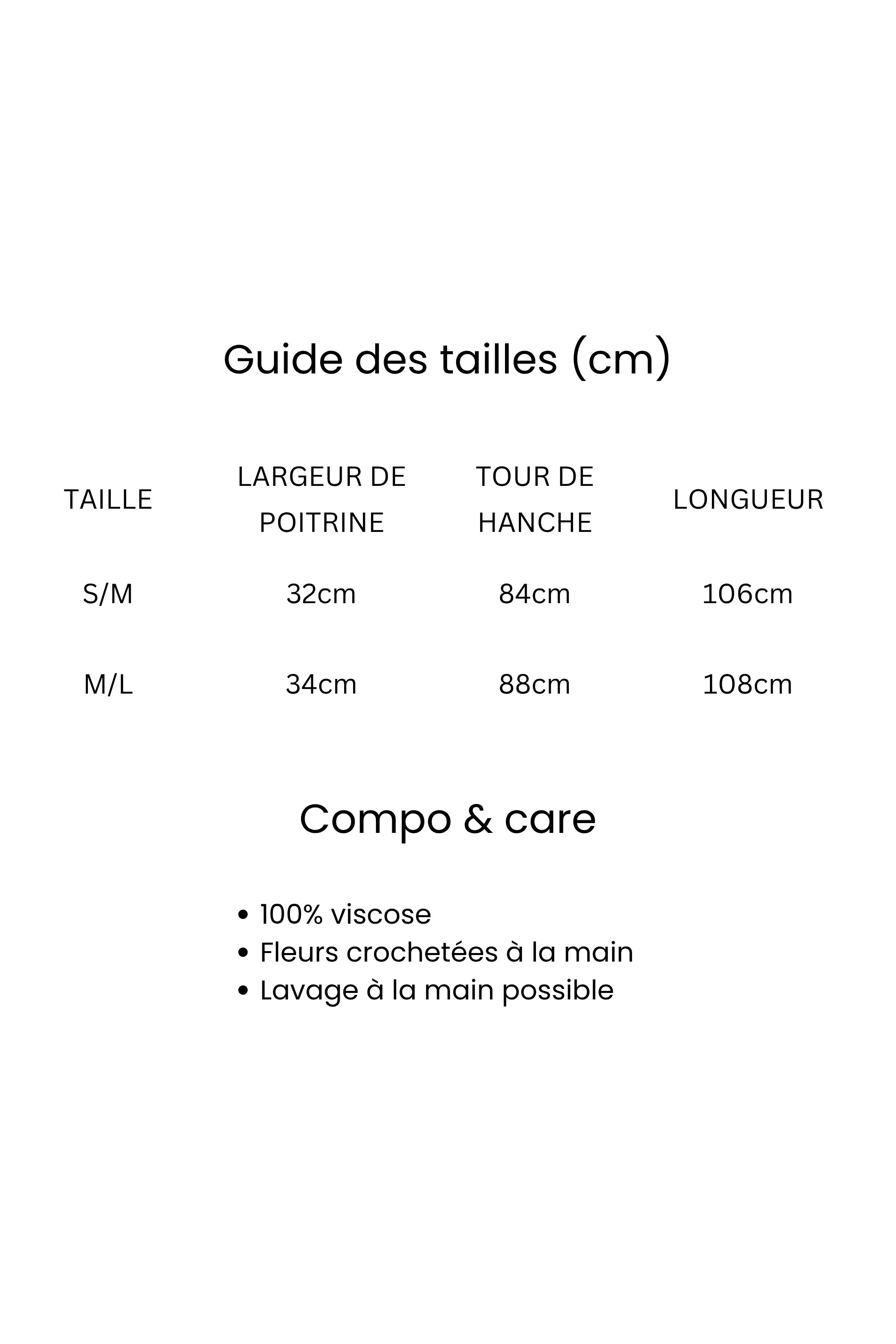 Robe en maille dos-nu avec des fleurs à crochet - Blanc