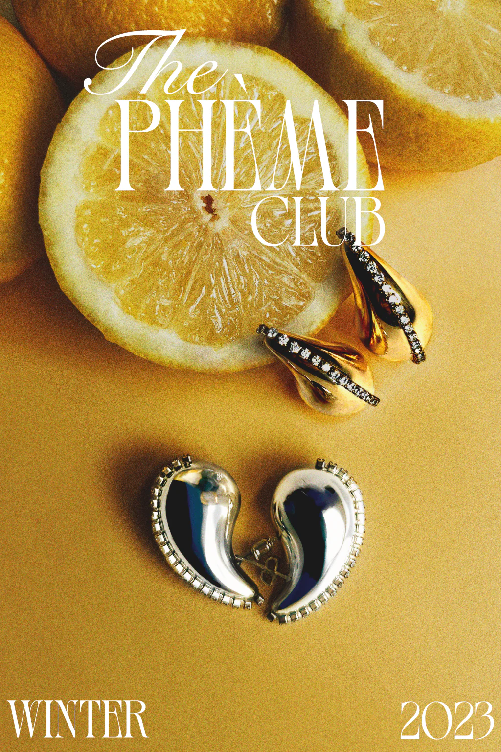 Boucles d'oreilles demi-cœur