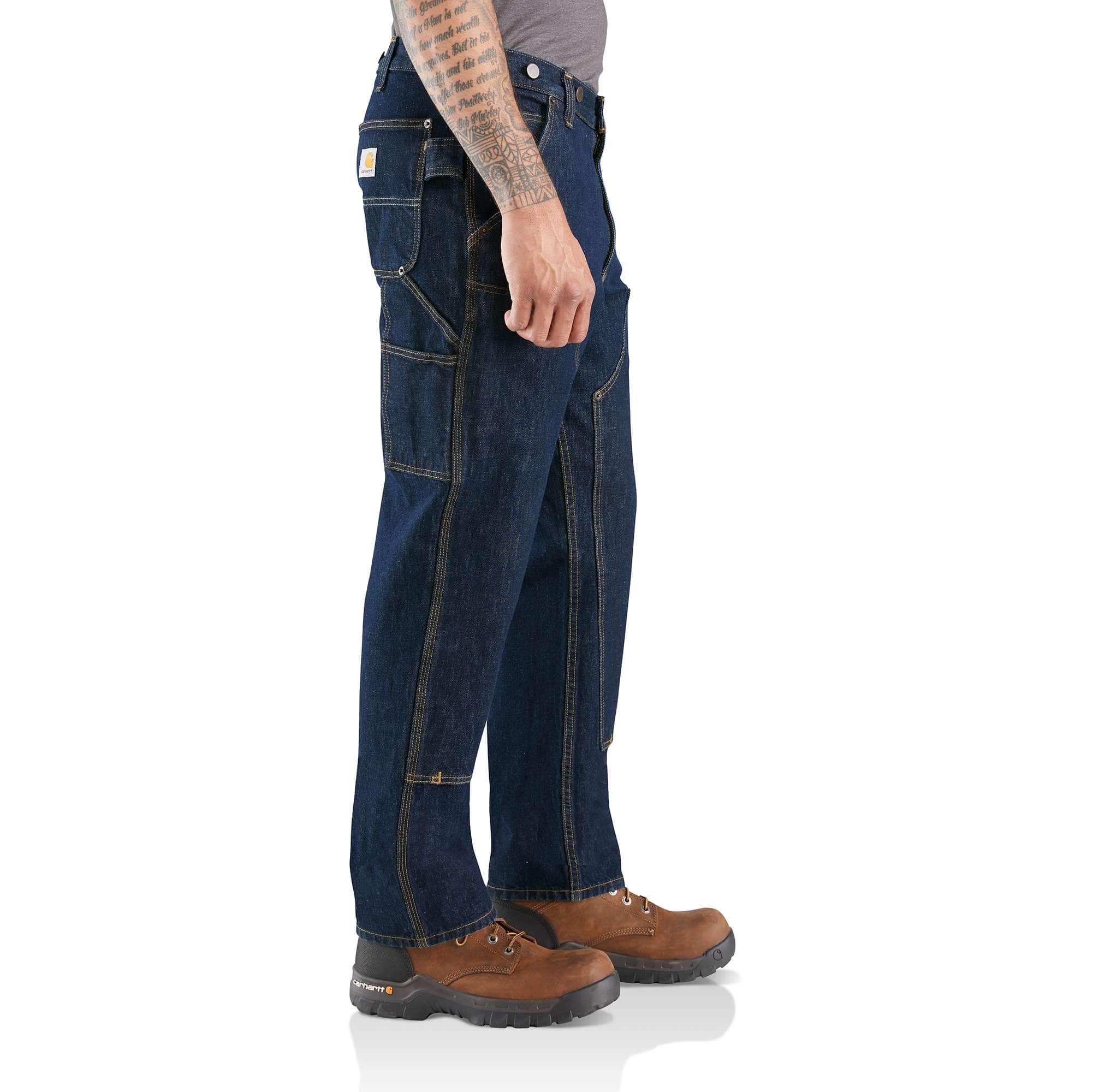 Rugged Flex Relaxed Fit Heavyweight Double-Front Utility Logger Jean - Carhartt Outlet