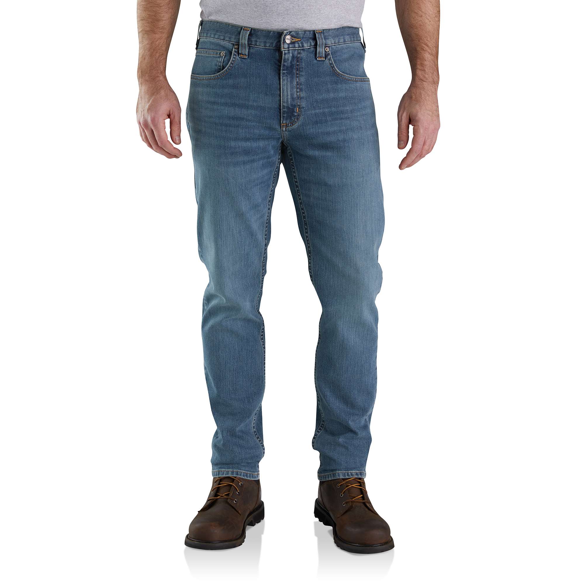 Rugged Flex Relaxed Fit Low Rise 5-Pocket Tapered Jean - Carhartt Outlet