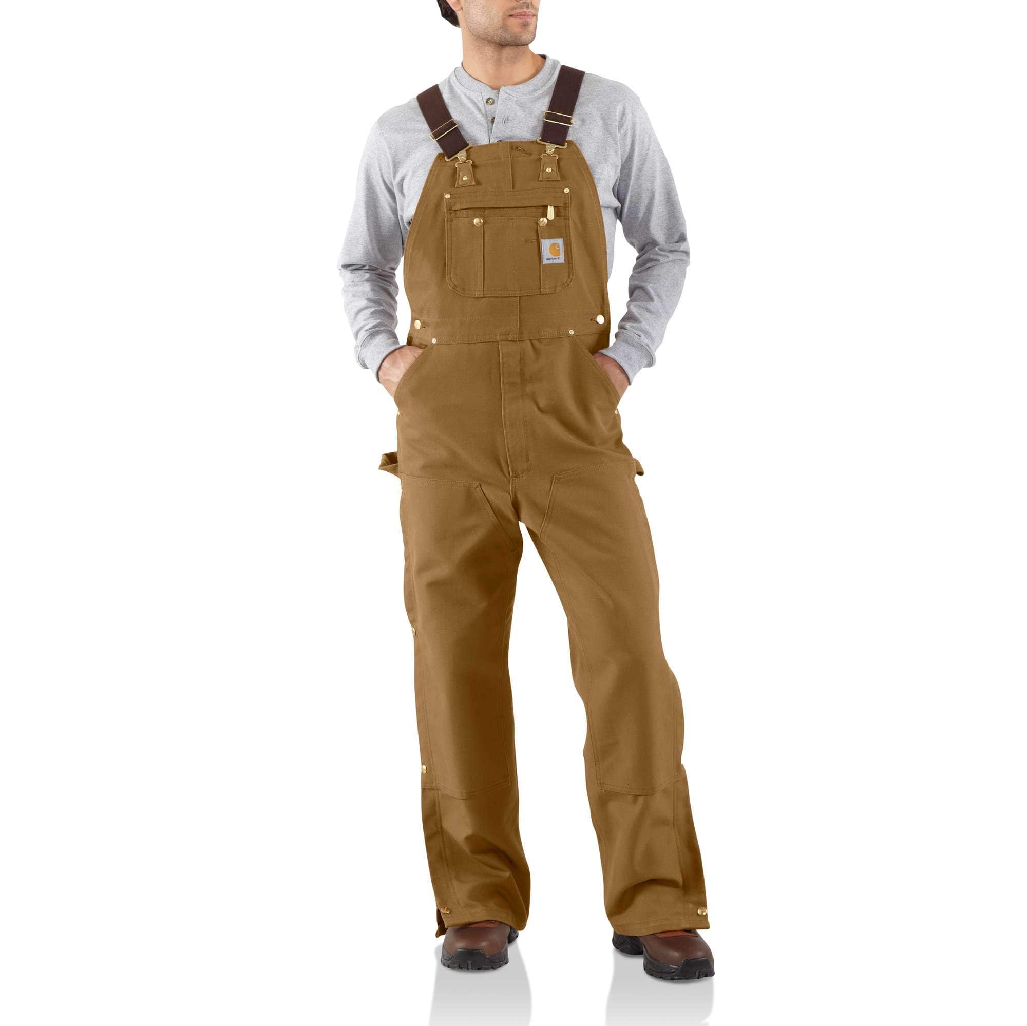 Loose Fit Firm Duck Bib Overall - Carhartt Outlet