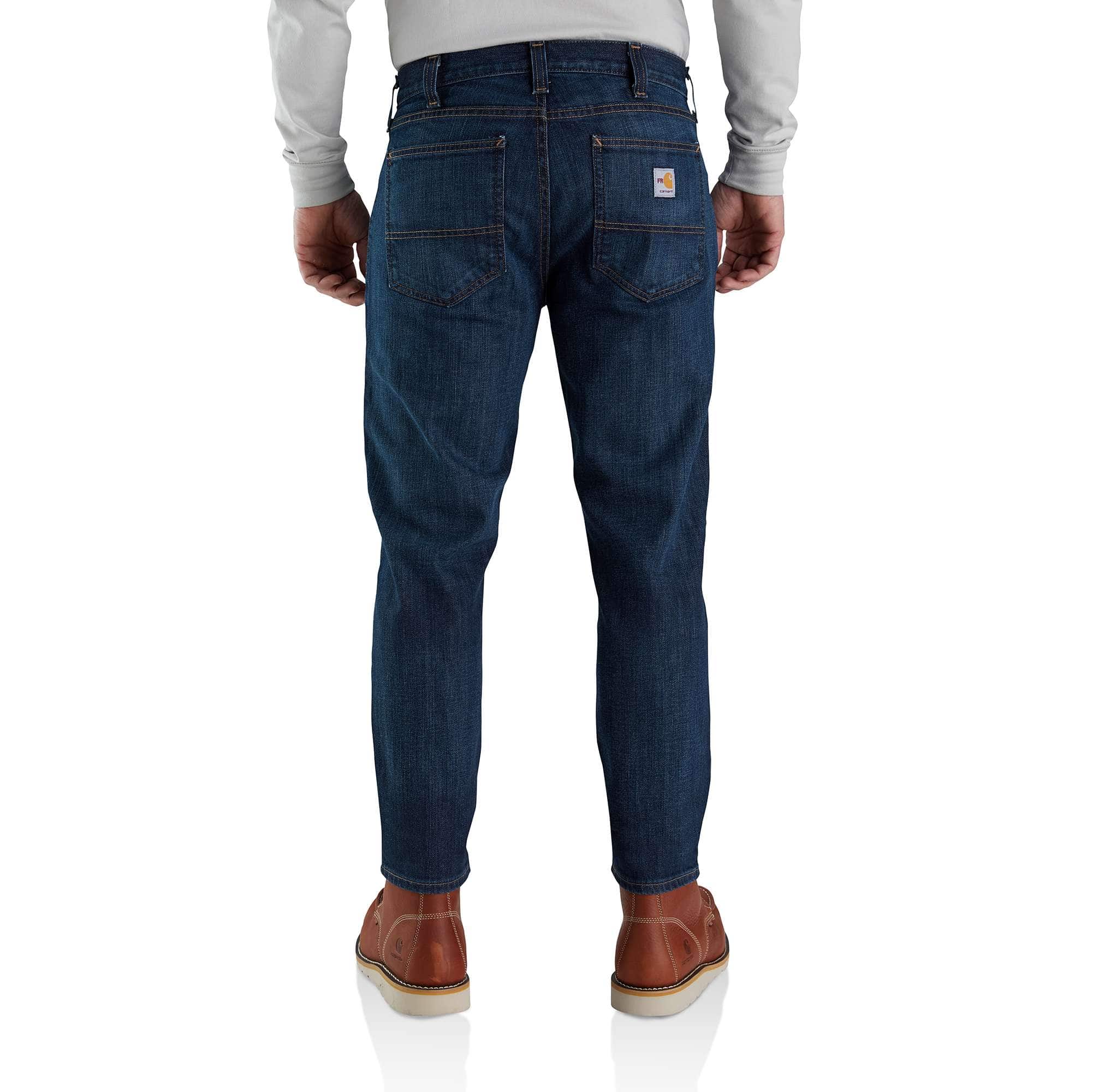 Flame Resistant  Rugged Flex Relaxed Fit 5-Pocket Tapered Jean - Carhartt Outlet
