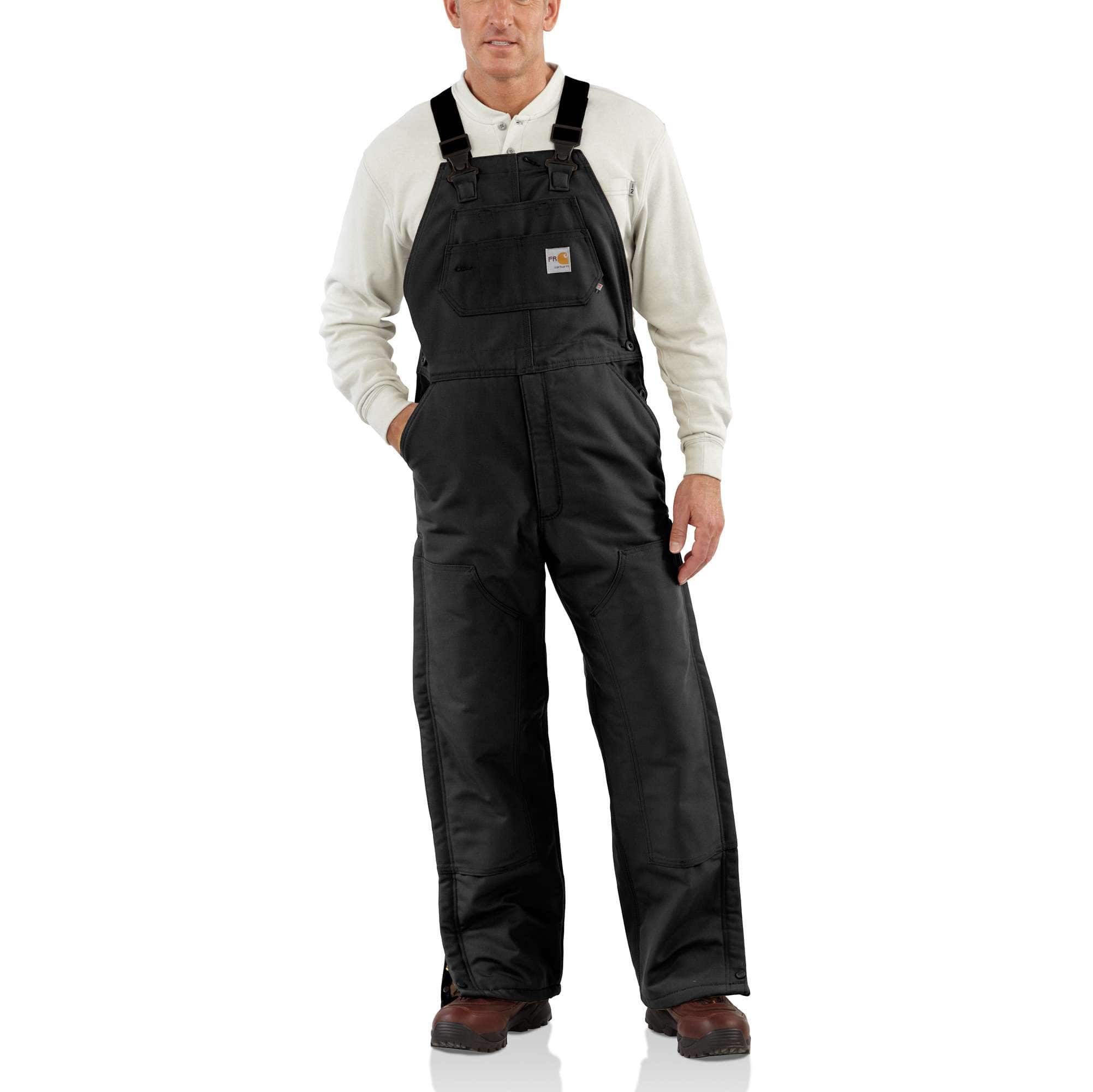 Flame-Resistant Duck Bib Overall/Quilt-Lined - Carhartt Outlet