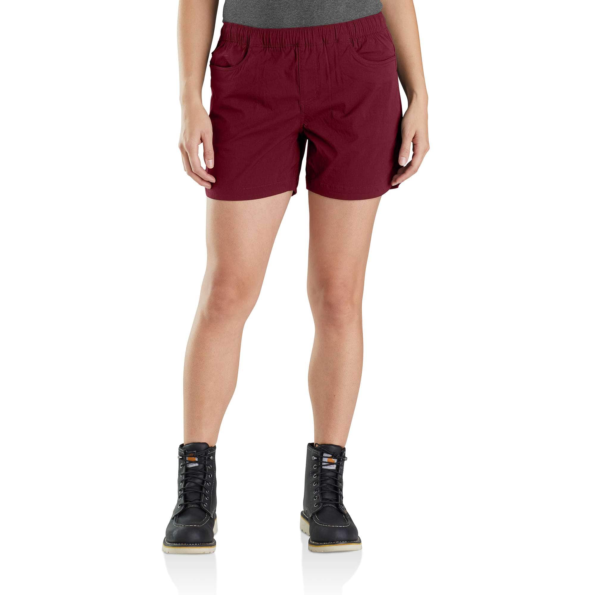 Women's Carhartt Force Relaxed Fit Ripstop 5-Pocket Work Short - Carhartt Outlet