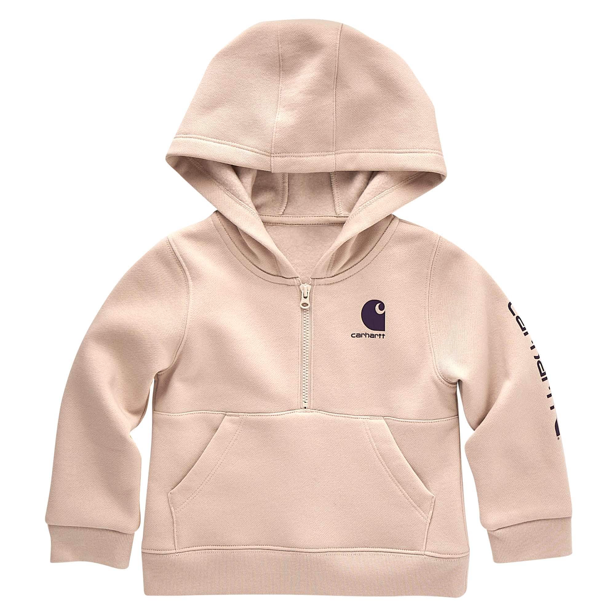 Girls' Long-Sleeve Half-Zip Sweatshirt (Infant/Toddler) - Carhartt Outlet