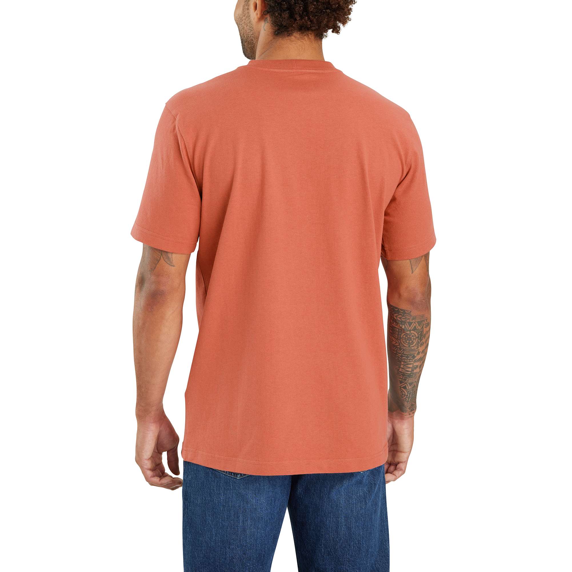 Relaxed Fit Heavyweight Short-Sleeve Logo Graphic T-Shirt - Carhartt Outlet