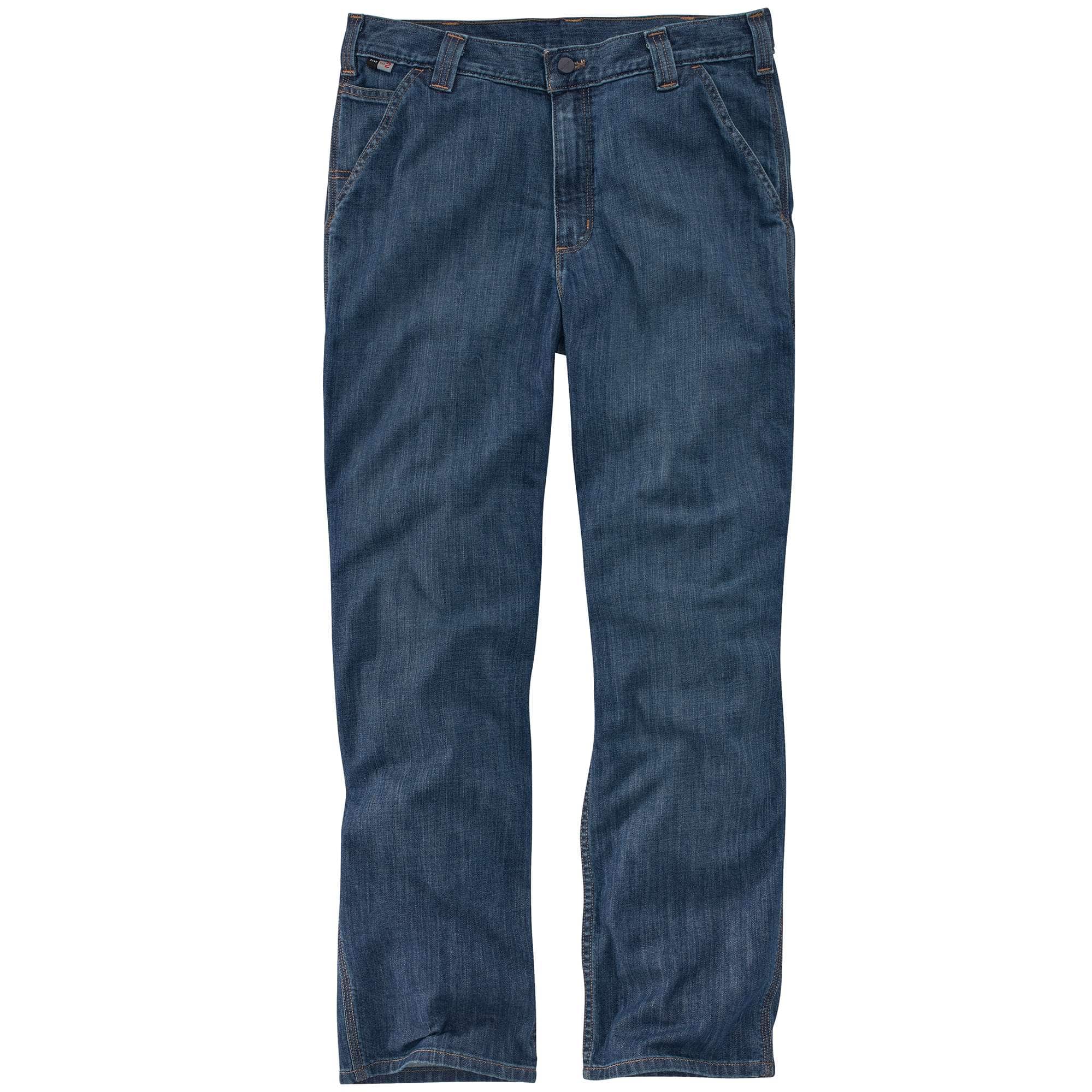 Flame-Resistant Force Rugged Flex Relaxed Fit Utility Jean - Carhartt Outlet