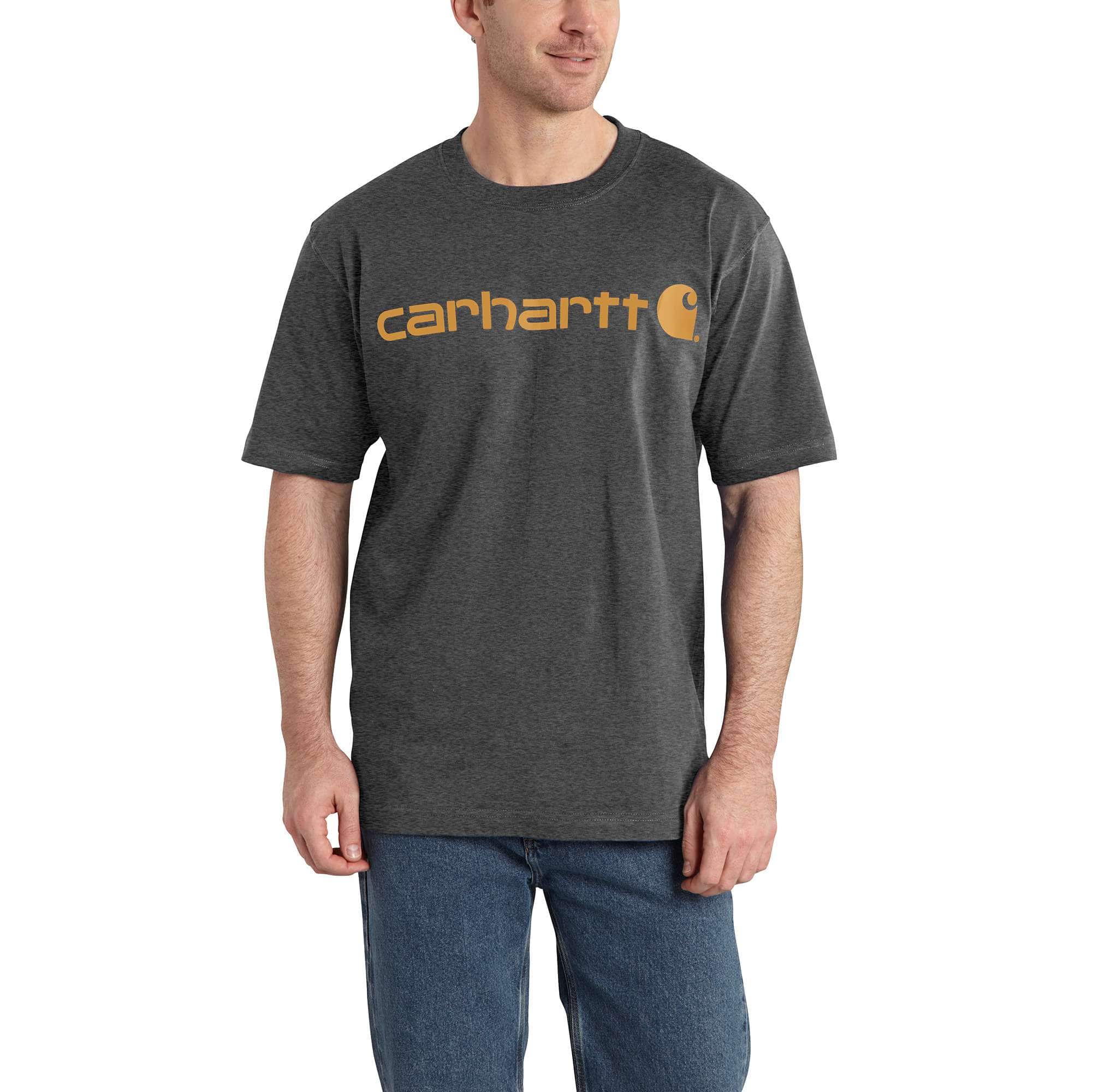 Loose Fit Heavyweight Short-Sleeve Logo Graphic T-Shirt - Carhartt Outlet
