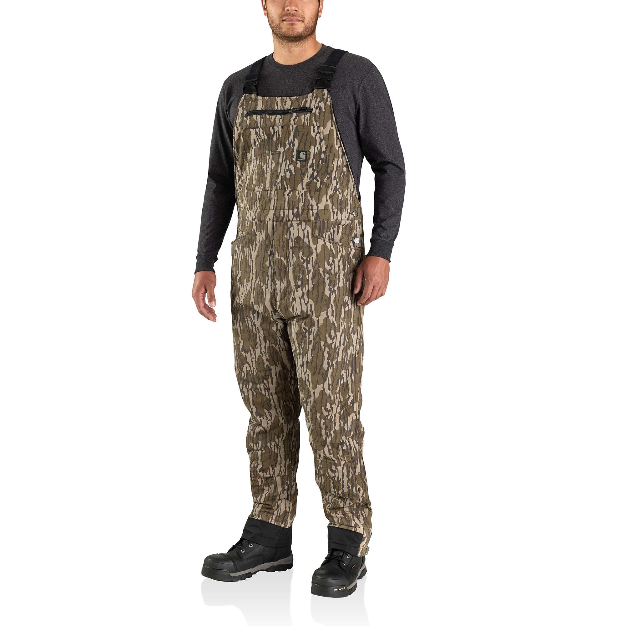 Super Dux Relaxed Fit Insulated Camo Bib Overall - 4 Extreme Warmth Rating - Carhartt Outlet